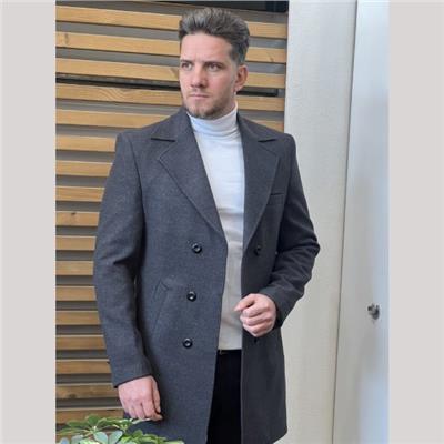 پالتو یقه انگلیسی نوک مدادی