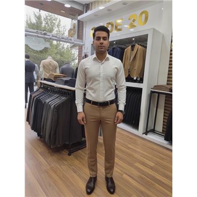شلوار پارچه ای سابله کش مردانه
