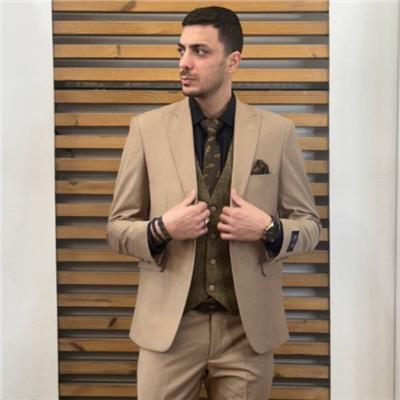 کت شلوار انتونیو زمن نسکافه ای 