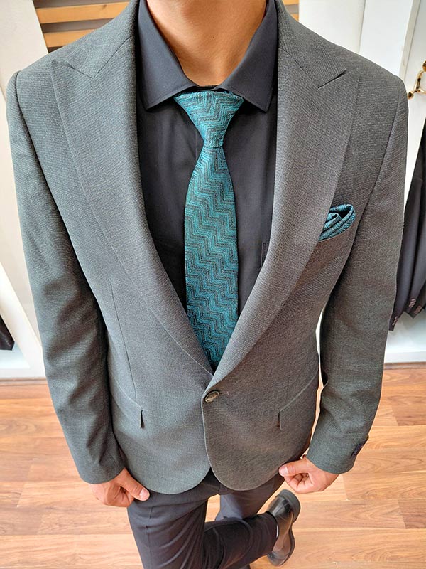کت تک مردانه سبز فیلبرت