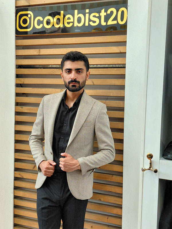 کت تک مردانه برایتون کرم
