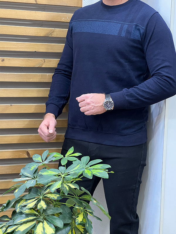 بلوز سرمه ای لالکس
