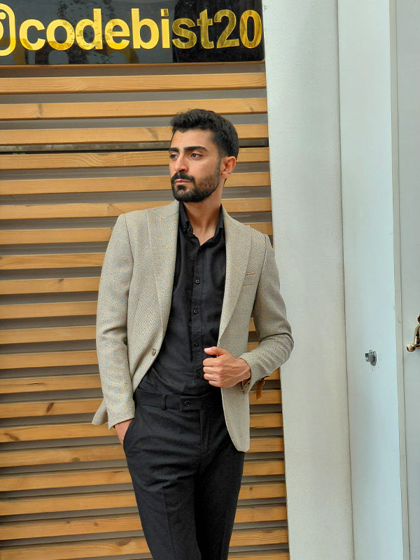 کت تک مردانه برایتون کرم