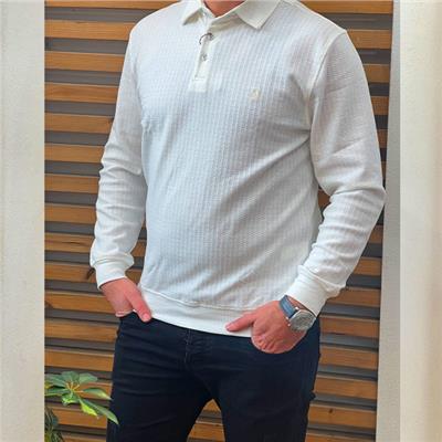 تک پوش باب تکس ژاکارت سفید