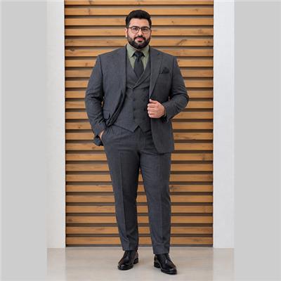 کت و شلوار مردانه سایز بزرگ سبز