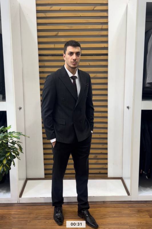کت شلوار دبل برست آلکاپونی